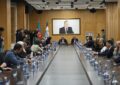 حضور و سخنرانی وزیر امور خارجه در دانشگاه دولتی باکو حضور و سخنرانی وزیر امور خارجه در دانشگاه دولتی باکو