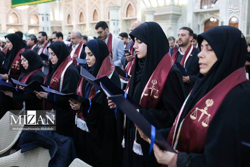 عکس/ مراسم تحلیف قضات جدیدالورود دستگاه قضایی عکس/ مراسم تحلیف قضات جدیدالورود دستگاه قضایی