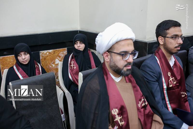 عکس/ مراسم تحلیف قضات جدیدالورود دستگاه قضایی عکس/ مراسم تحلیف قضات جدیدالورود دستگاه قضایی