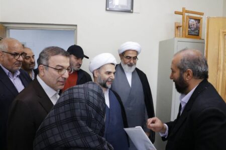 بازدید سرزده معاون اول قوه قضاییه از سازمان قضایی نیروهای مسلح بازدید سرزده معاون اول قوه قضاییه از سازمان قضایی نیروهای مسلح