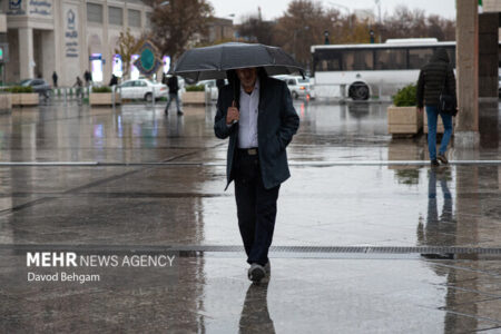 تداوم بارش های رگباری در خراسان رضوی تا اواخر وقت فردا تداوم بارش های رگباری در خراسان رضوی تا اواخر وقت فردا