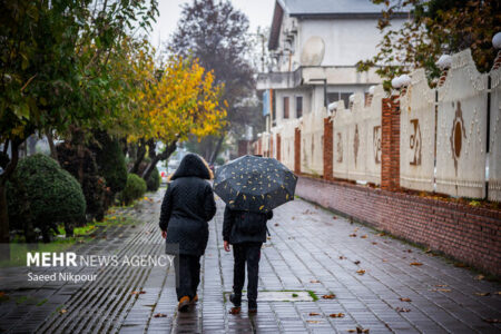 تداوم بارشهای پیاپی در اکثر نقاط کشور؛ روند کاهش دما از امروز آغاز شد تداوم بارشهای پیاپی در اکثر نقاط کشور؛ روند کاهش دما از امروز آغاز شد