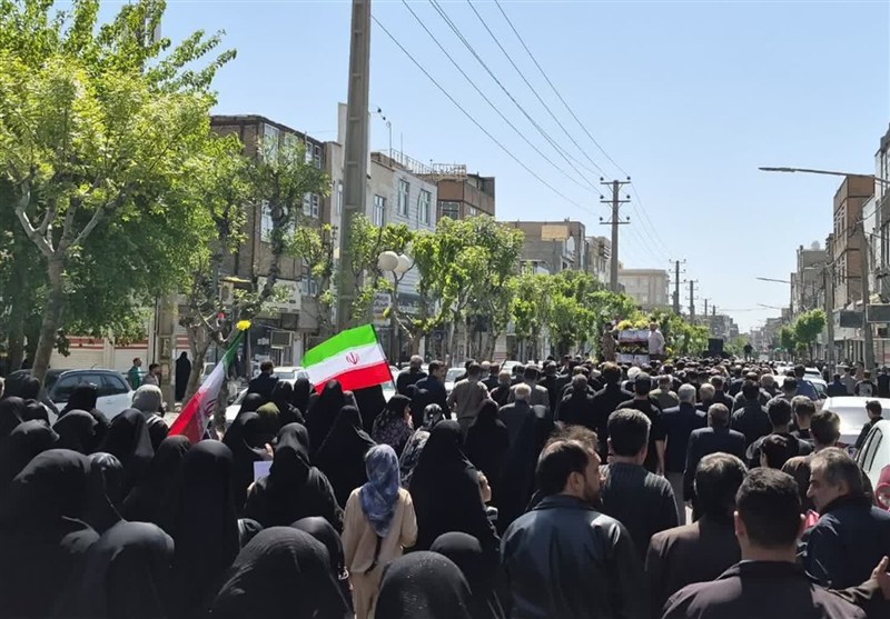 تشییع باشکوه شهدای جنایت آمریکایی ـ صهیونی در شهر گلستان+تصاویر اخبار بهارستان , جنگ آمریکا و رژیم صهیونیستی علیه ایران , شهید ,