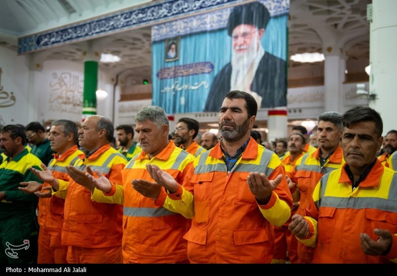 خطبهخوانی و آغاز دهه کرامت از حرم حضرت معصومه(س)+ عکس حضرت معصومه (س) , اخبار استان قم , دهه کرامت ,