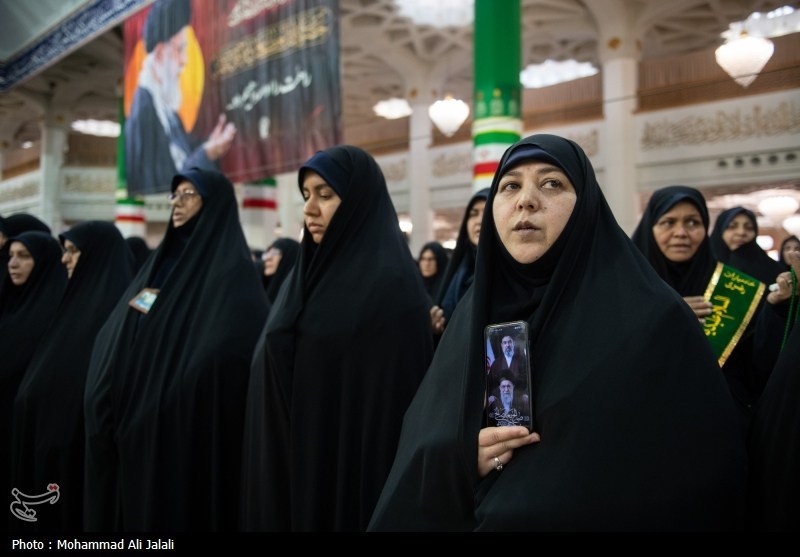 خطبهخوانی و آغاز دهه کرامت از حرم حضرت معصومه(س)+ عکس حضرت معصومه (س) , اخبار استان قم , دهه کرامت ,