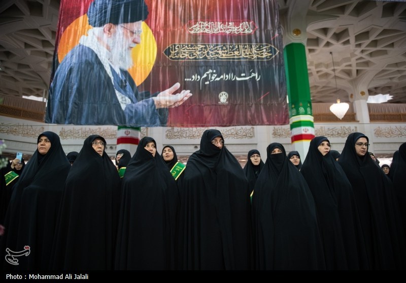 خطبهخوانی و آغاز دهه کرامت از حرم حضرت معصومه(س)+ عکس حضرت معصومه (س) , اخبار استان قم , دهه کرامت ,