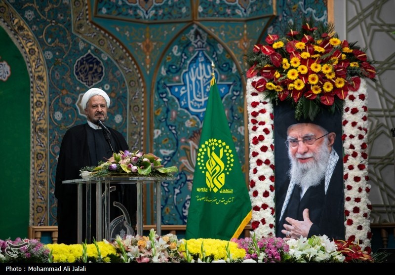 خطبهخوانی و آغاز دهه کرامت از حرم حضرت معصومه(س)+ عکس حضرت معصومه (س) , اخبار استان قم , دهه کرامت ,