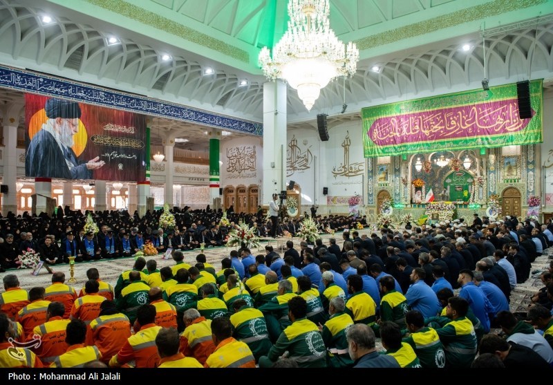 خطبهخوانی و آغاز دهه کرامت از حرم حضرت معصومه(س)+ عکس حضرت معصومه (س) , اخبار استان قم , دهه کرامت ,