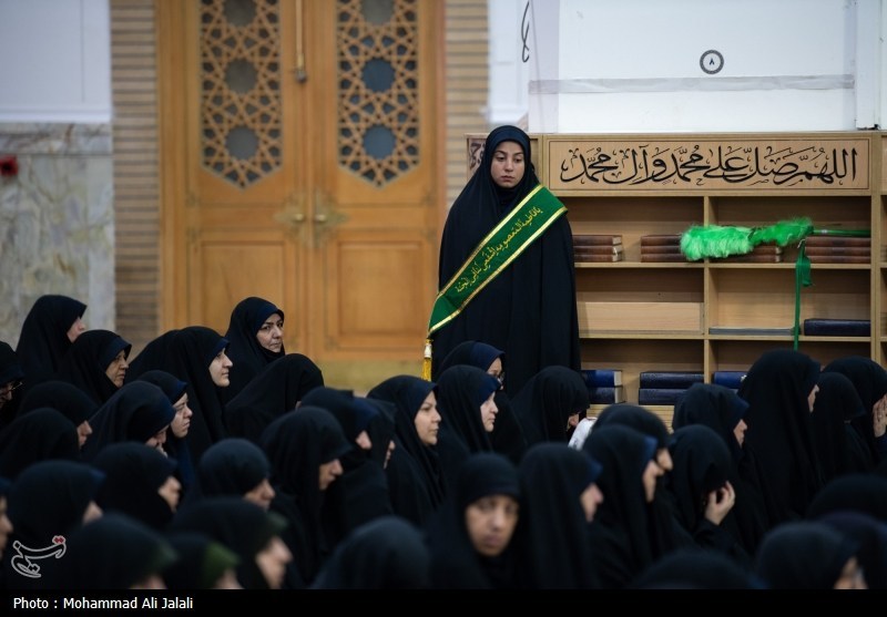 خطبهخوانی و آغاز دهه کرامت از حرم حضرت معصومه(س)+ عکس حضرت معصومه (س) , اخبار استان قم , دهه کرامت ,