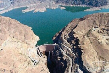 سرریز دومین سد لرستان/ مخازن سدهای هاله و تاجامیر پر شد سرریز دومین سد لرستان/ مخازن سدهای هاله و تاجامیر پر شد