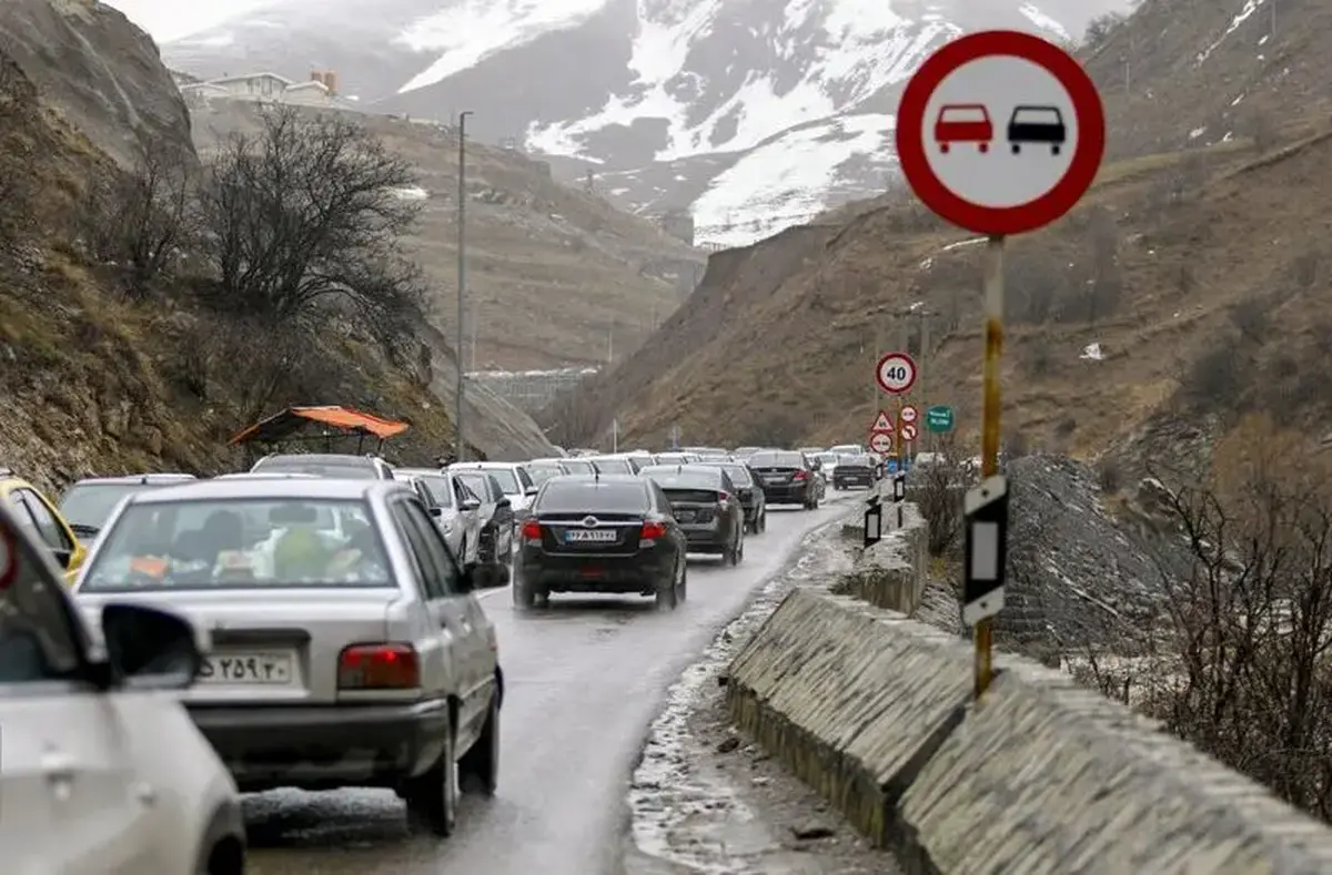 وضعیت ترافیک در جاده‌های مازندران/ هشدار پلیس راهور به مسافران