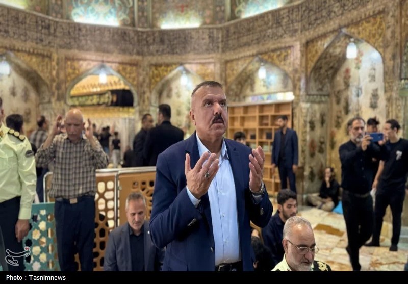 وزیر کشور عراق به زیارت حرم حضرت معصومه(س) مشرف شد حضرت معصومه (س) , اخبار قم ,