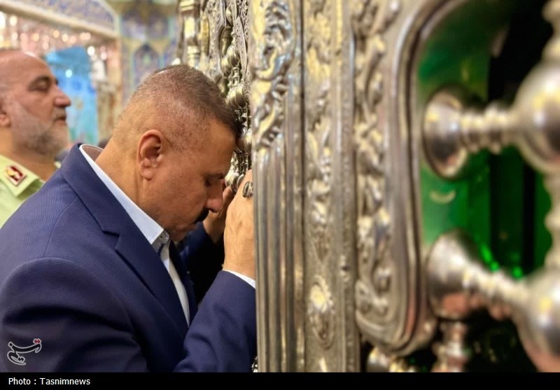 وزیر کشور عراق به زیارت حرم حضرت معصومه(س) مشرف شد حضرت معصومه (س) , اخبار قم ,