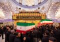 تجلیل آیتالله اعرافی از حماسه عظیم عراقی ها در تشییع پیکر امام شهید تجلیل آیتالله اعرافی از حماسه عظیم عراقی ها در تشییع پیکر امام شهید