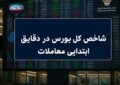 رشد ۷ هزار واحدی شاخص بورس در آغاز معاملات / ۶۶ درصد نمادها سبزپوش شدند رشد ۷ هزار واحدی شاخص بورس در آغاز معاملات / ۶۶ درصد نمادها سبزپوش شدند